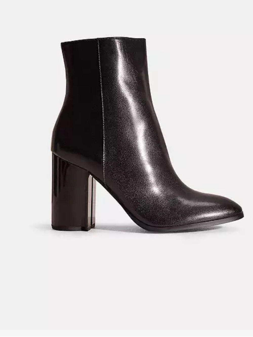 Coach Brielle Black Leather Bootie